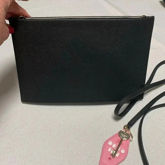 KATE SPADE ♠️ Crossbody Purse,retro “Checking in car”. NWOT, pink Cadillac - Picture 6 of 6